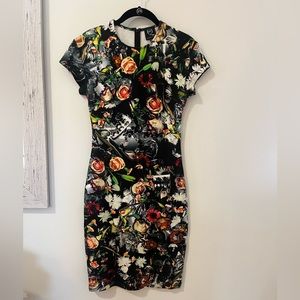 Alexander McQueen Patterned Mini Dress